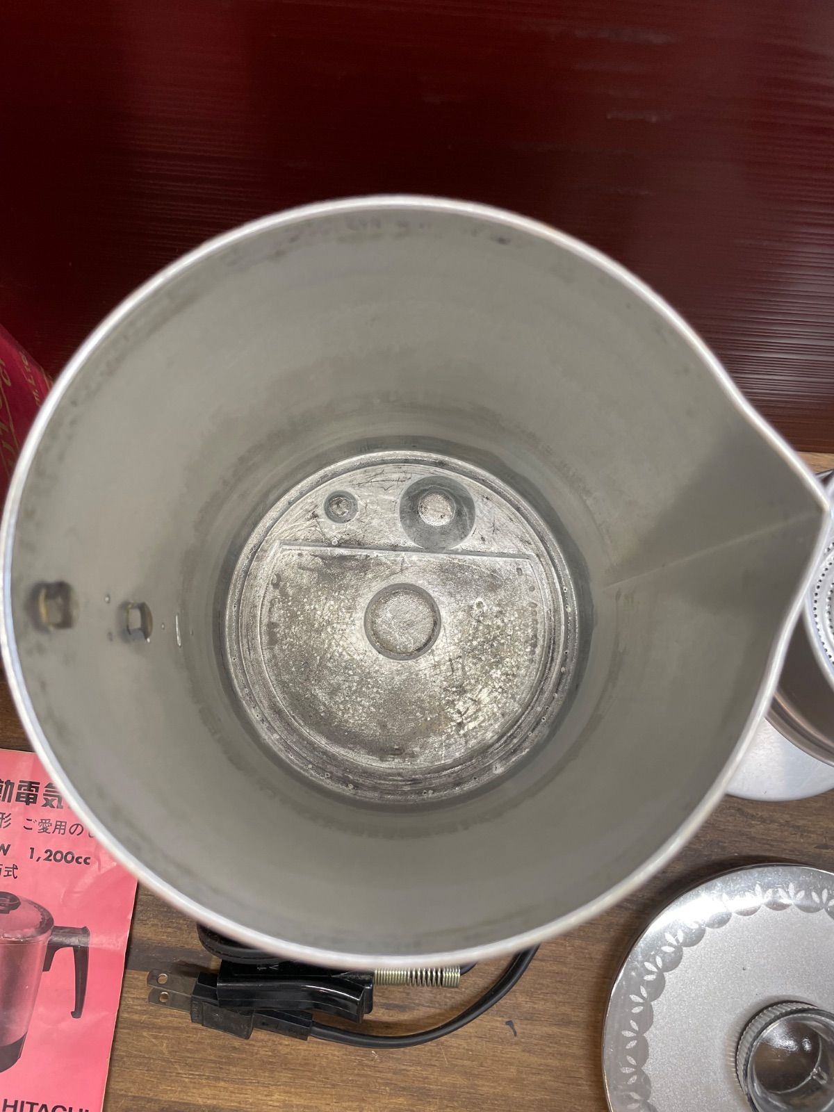 昭和レトロ！日立自動電気ポット CP-542 コーヒー沸かしセット