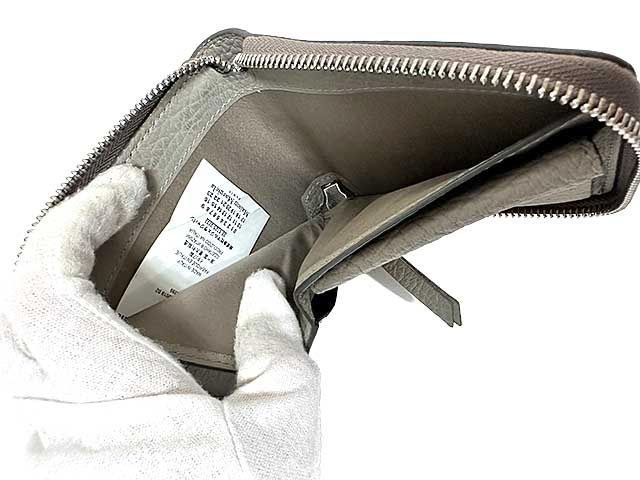 MAISON MARGIELA メゾンマルジェラ ファスナー 折り財布 メゾン