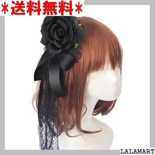 ☆人気商品 MM&UU ヘッドドレス ロリータ 薔薇 バラ ヘアアクセサリー