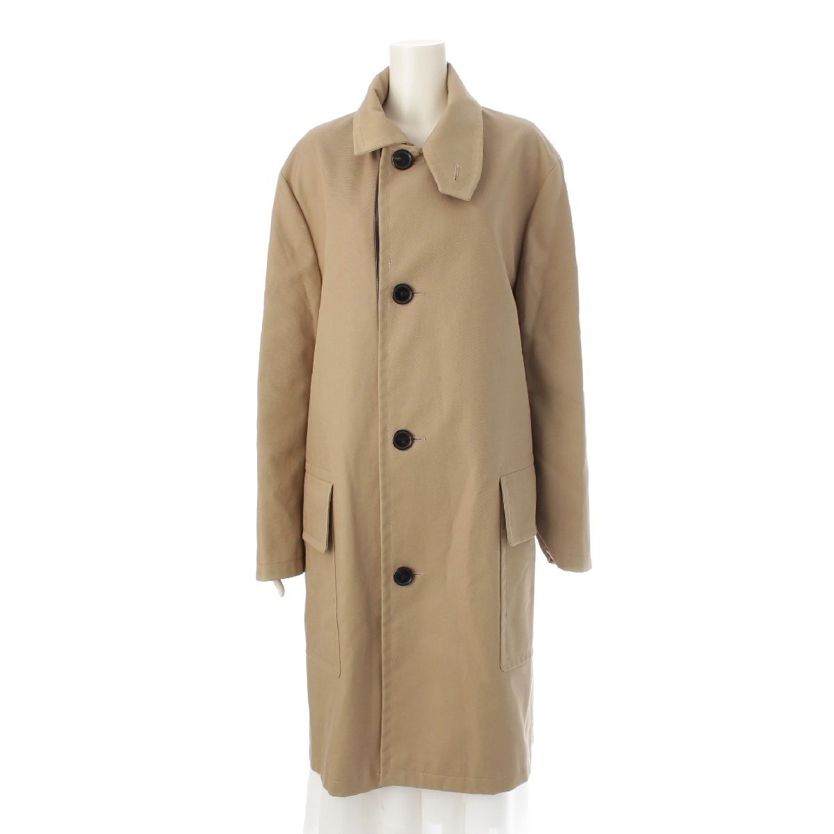 エルメス 20AW レザー コットン トレンチコート アウター