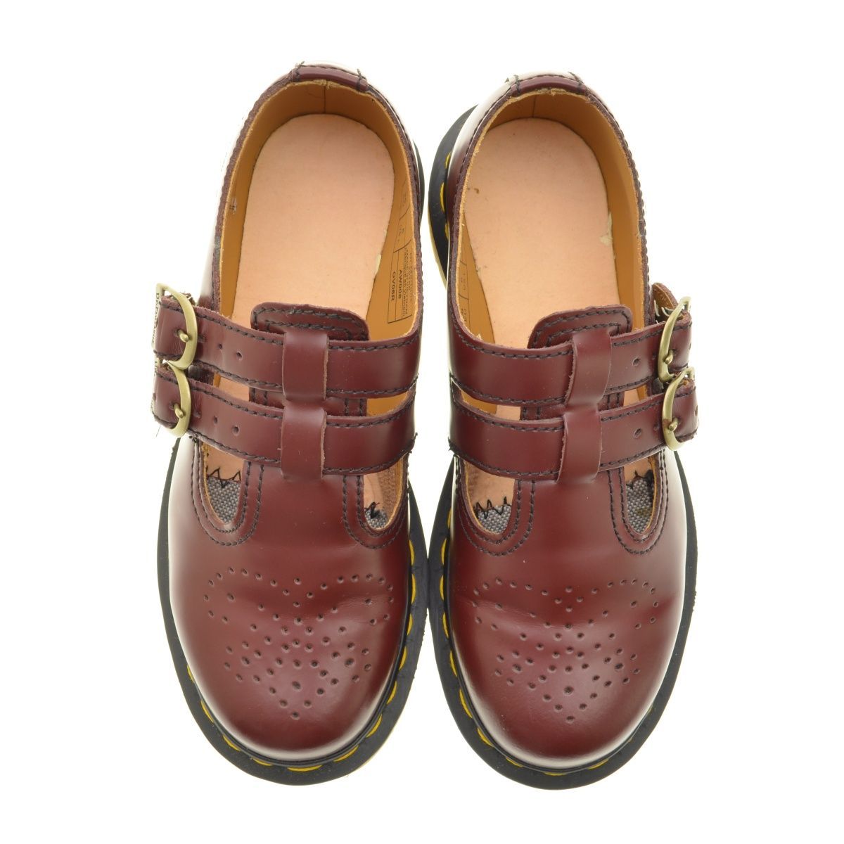 Dr. Martens バーガンディ メリージェーン 8065 メリージェーンシューズ