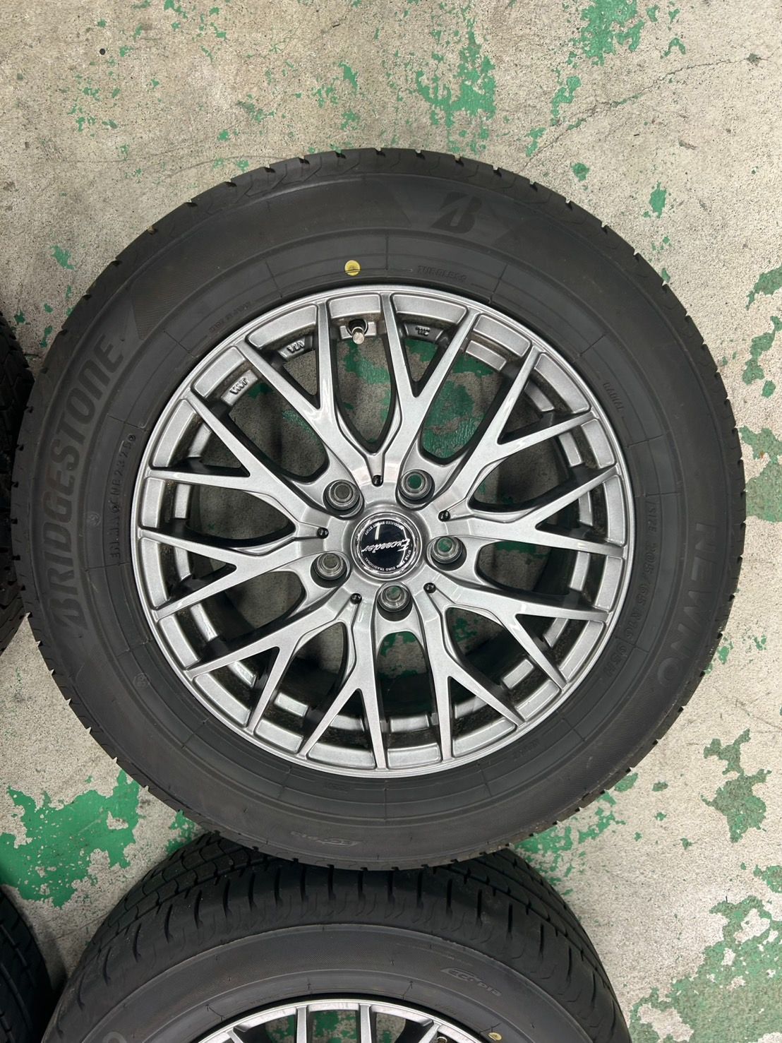 5穴114 ガンメタ