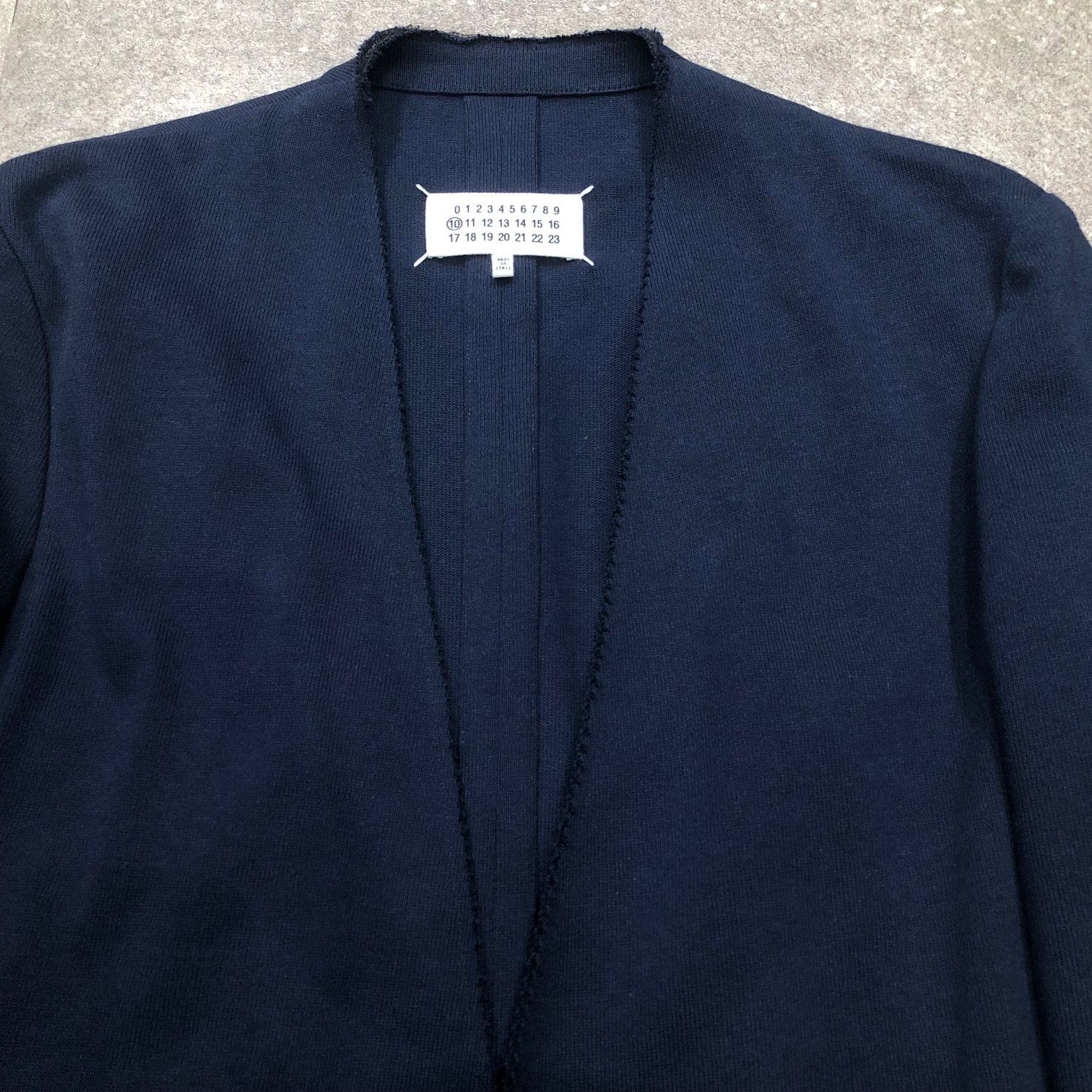 定価126500円 MAISON MARGIELA 18SS ノーカラージャケット メゾン