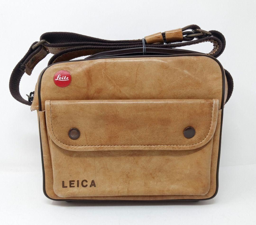 LEICA ライカ カメラバッグ本革純正 ショルダー カメラバック ブラウン *N14 - メルカリ