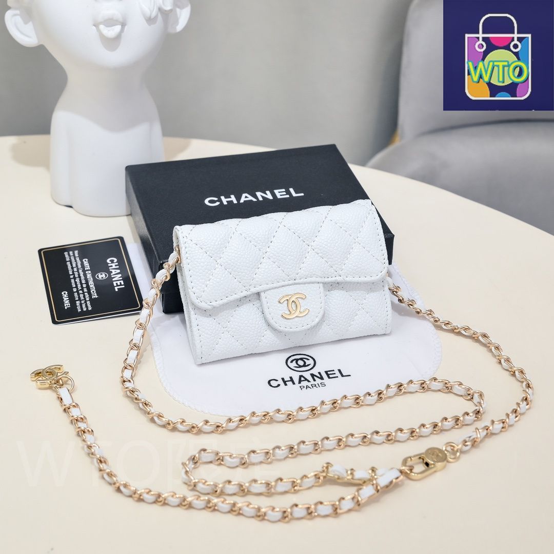 CHANEL イエロー レザー キーケース CHANEL(シャネル) キーケース(レディース) - 海外通販のBUYMA