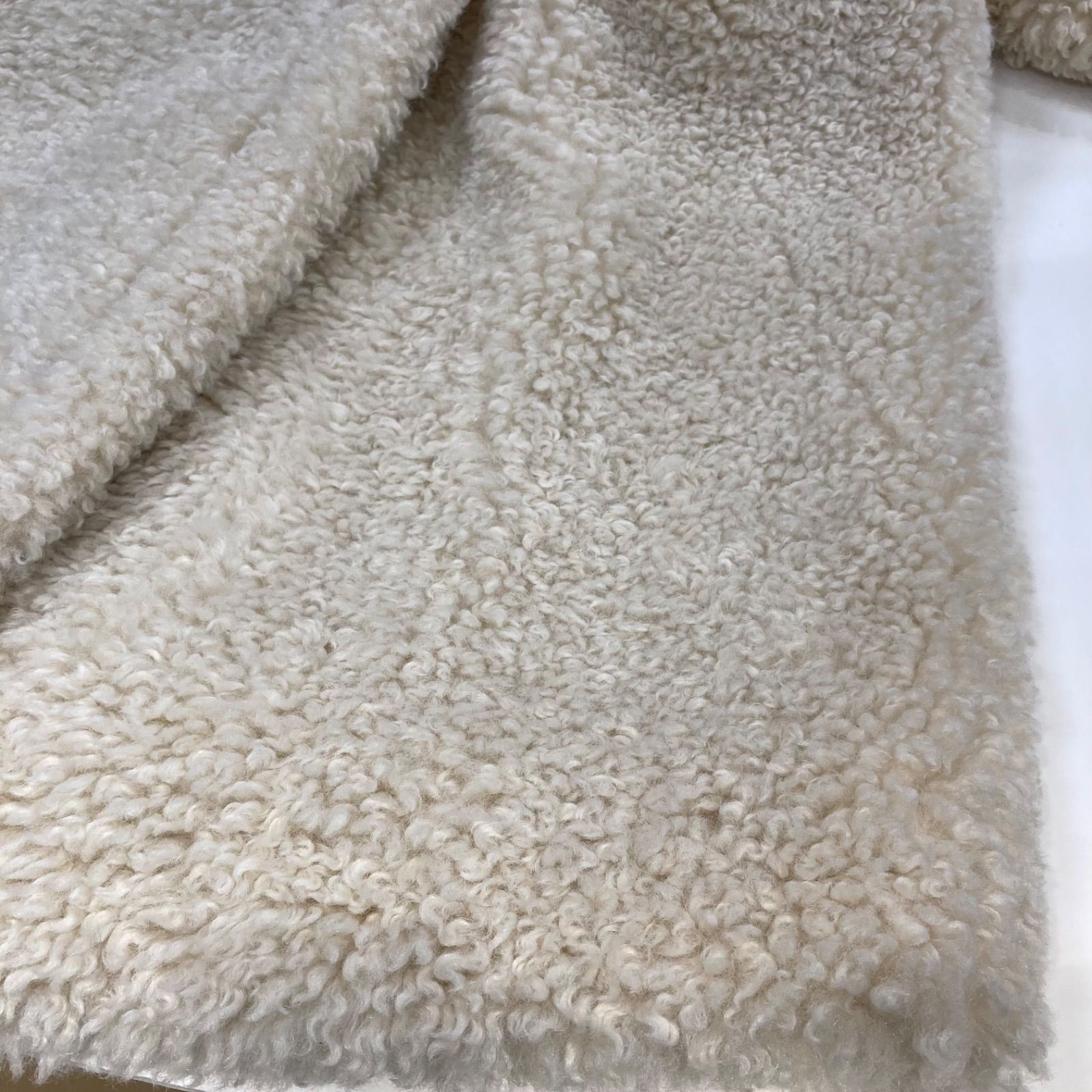 新品 タグ付き 未使用 anuke アンヌーク Ecofur Over Coat エコファー 