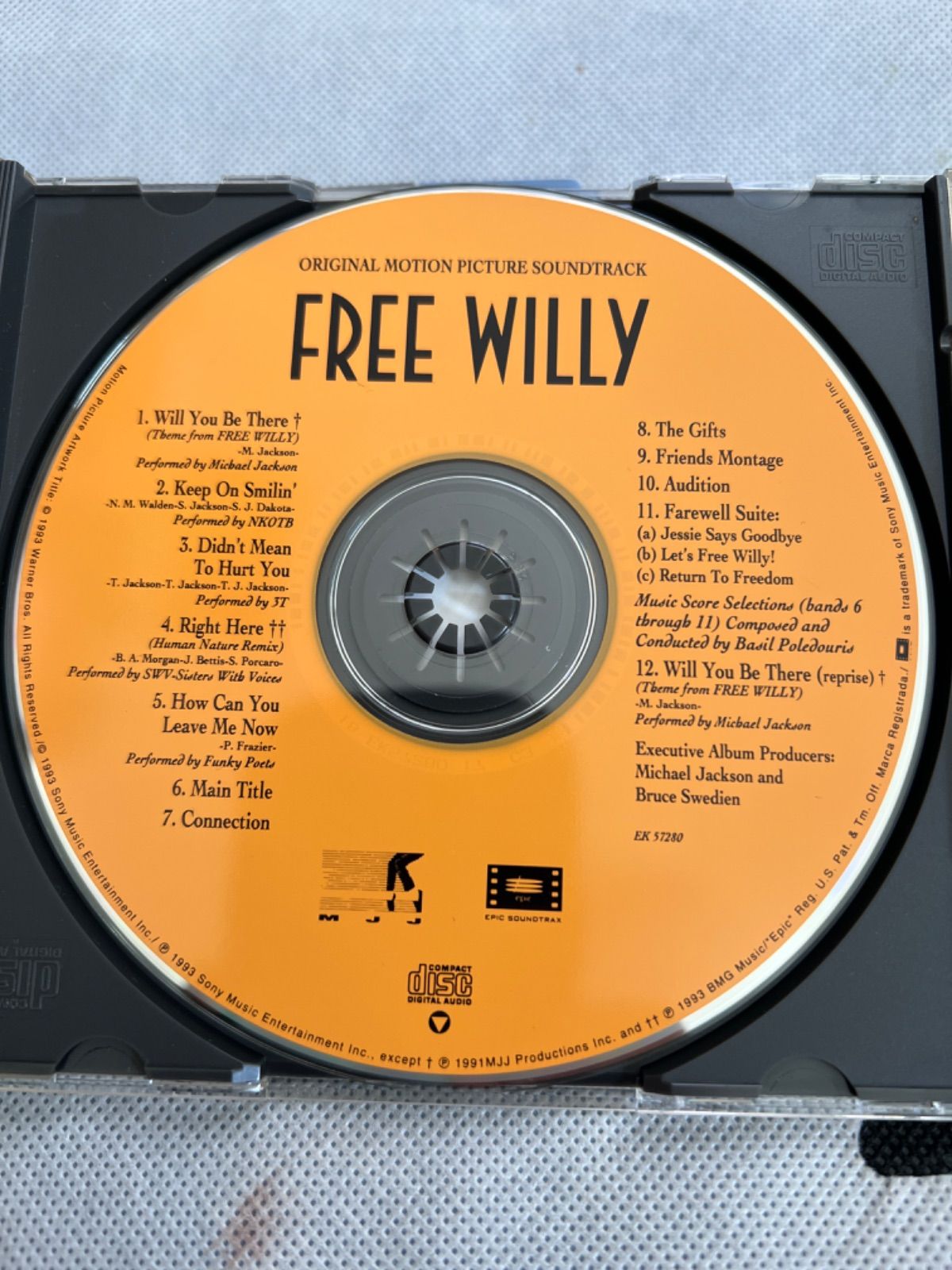 中古】Free Willy/フリー・ウィリー-US盤サントラ CD - Bee FLAT Music