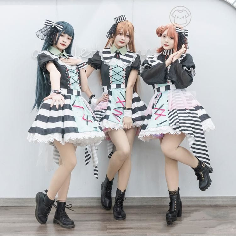 ラブライブ 虹ヶ咲学園スクールアイドル同好会 AZUNA小Maze Town 風 コスプレ衣装 仮装 二次会 イベント パーティー