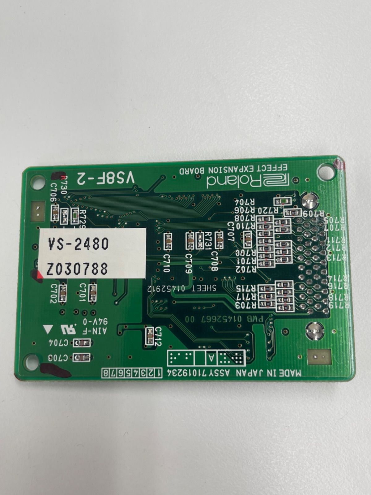 Roland VS8F-2 EFFECT Expansion Board 3set from japan Good