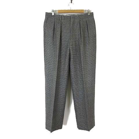 バーバリー BURBERRY パンツ スラックス ウール グレンチェック