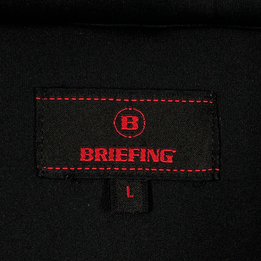 BRIEFING ブリーフィング 品番 BRG213M25 3D LOGO HALF ZIP プル