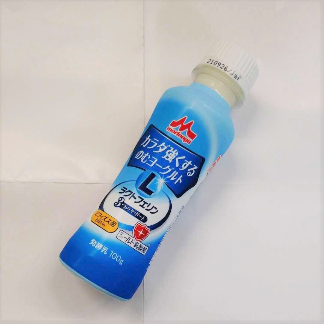 メルカリshops 森永乳業 カラダ強くする飲むヨーグルト100g 12本まとめ売り 全国発送可能