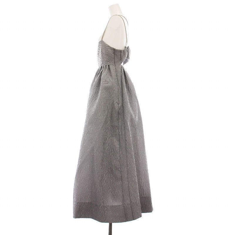 ルシェルブルー LE CIEL BLEU 22SS ZEBRA JACQUARD CAMI DRESS