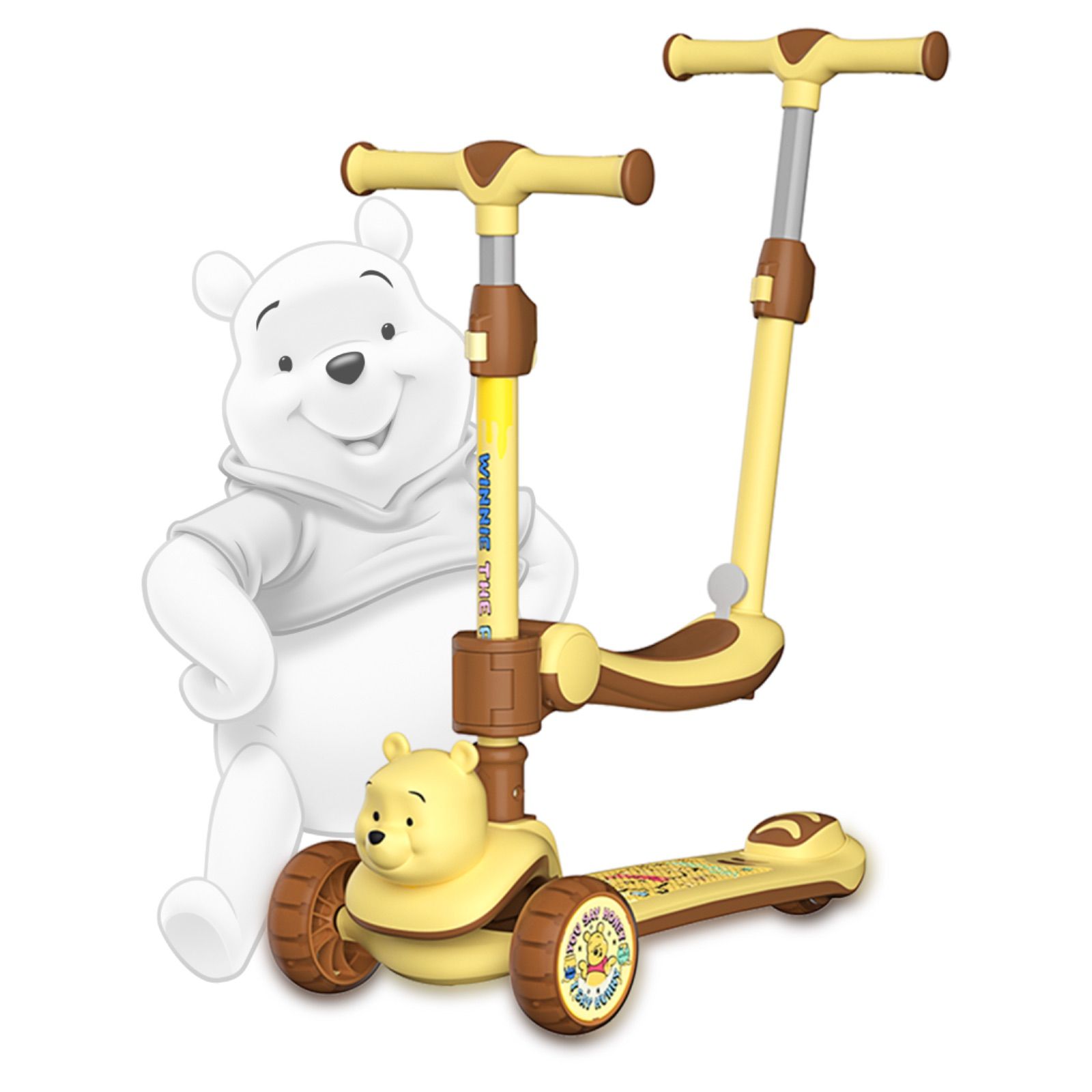 🐻🍯【ディズニー正規品】くまのプーさん 3in1 3Dキャラクター キック