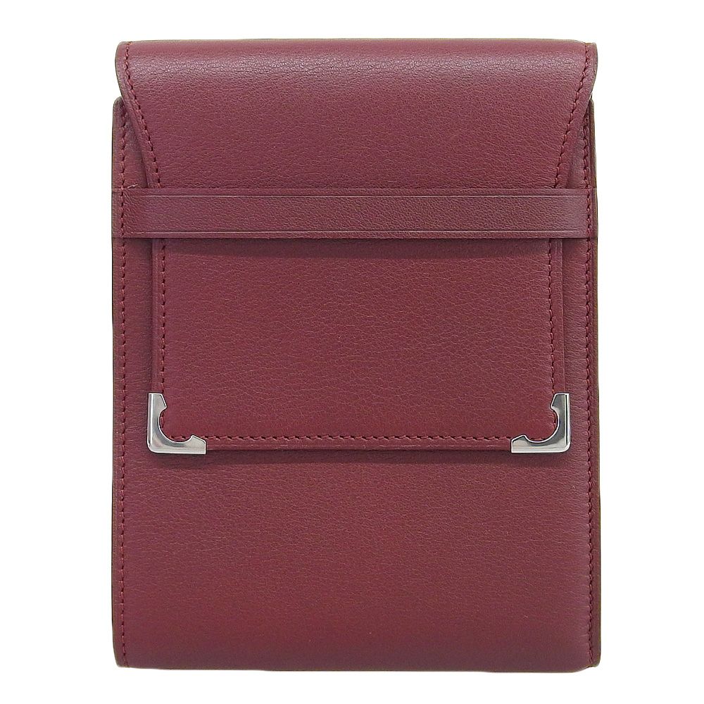 箱付未使用 カルティエ 現行タグ L3000580-EK カボション レザー  