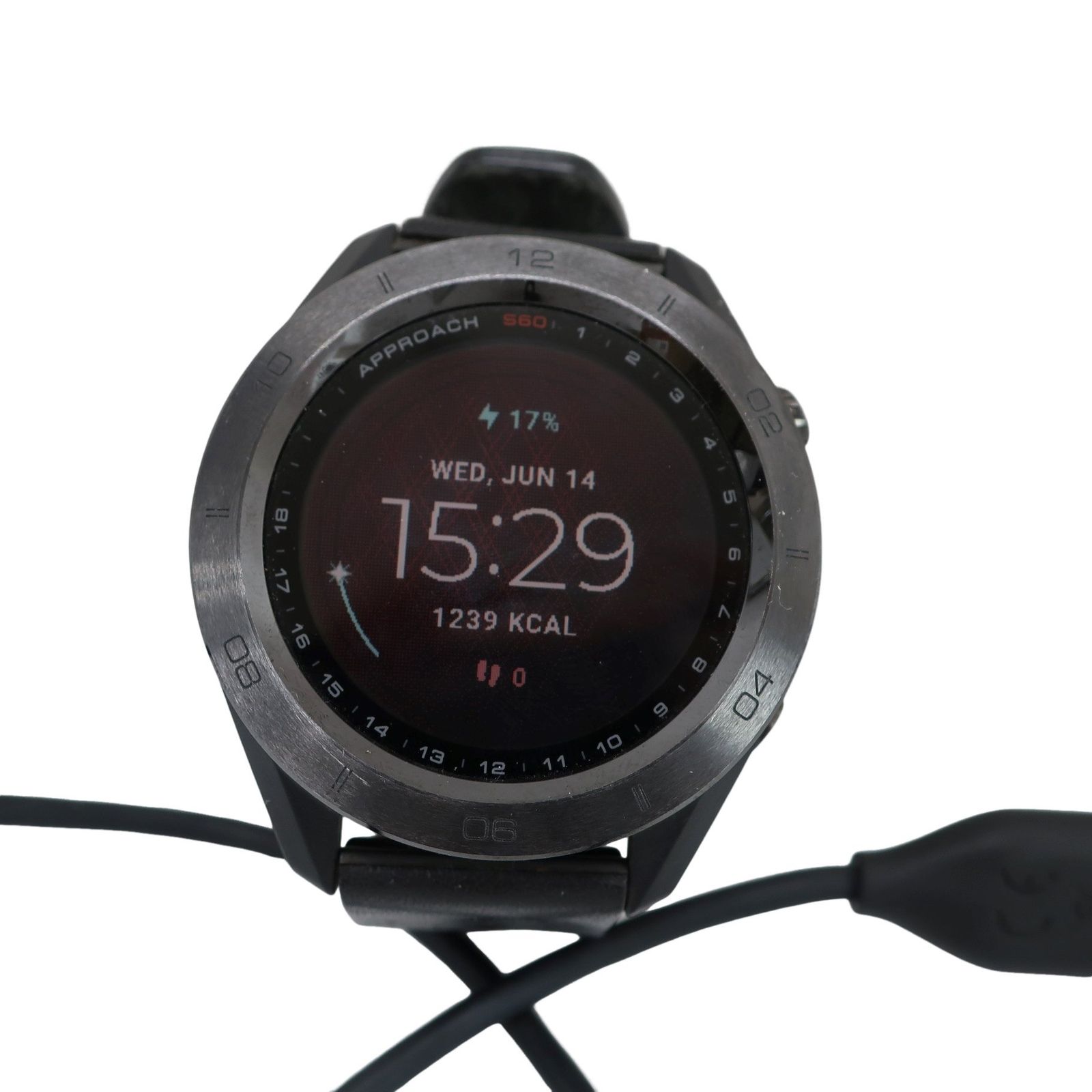 GARMIN ガーミン 腕時計型GPSゴルフナビ Approach S60 ブラック 010-01702-20 ゴルフ用品 2509-1075