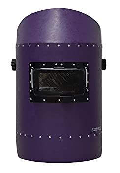 スター電器製造 SUZUKID ヘルメット面 パープル カバープレート 遮光プレート 10付 P-899