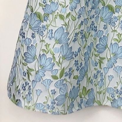 ☆sa＠411様ご専用☆liala×pg 花柄ジャガードスカート サックスS