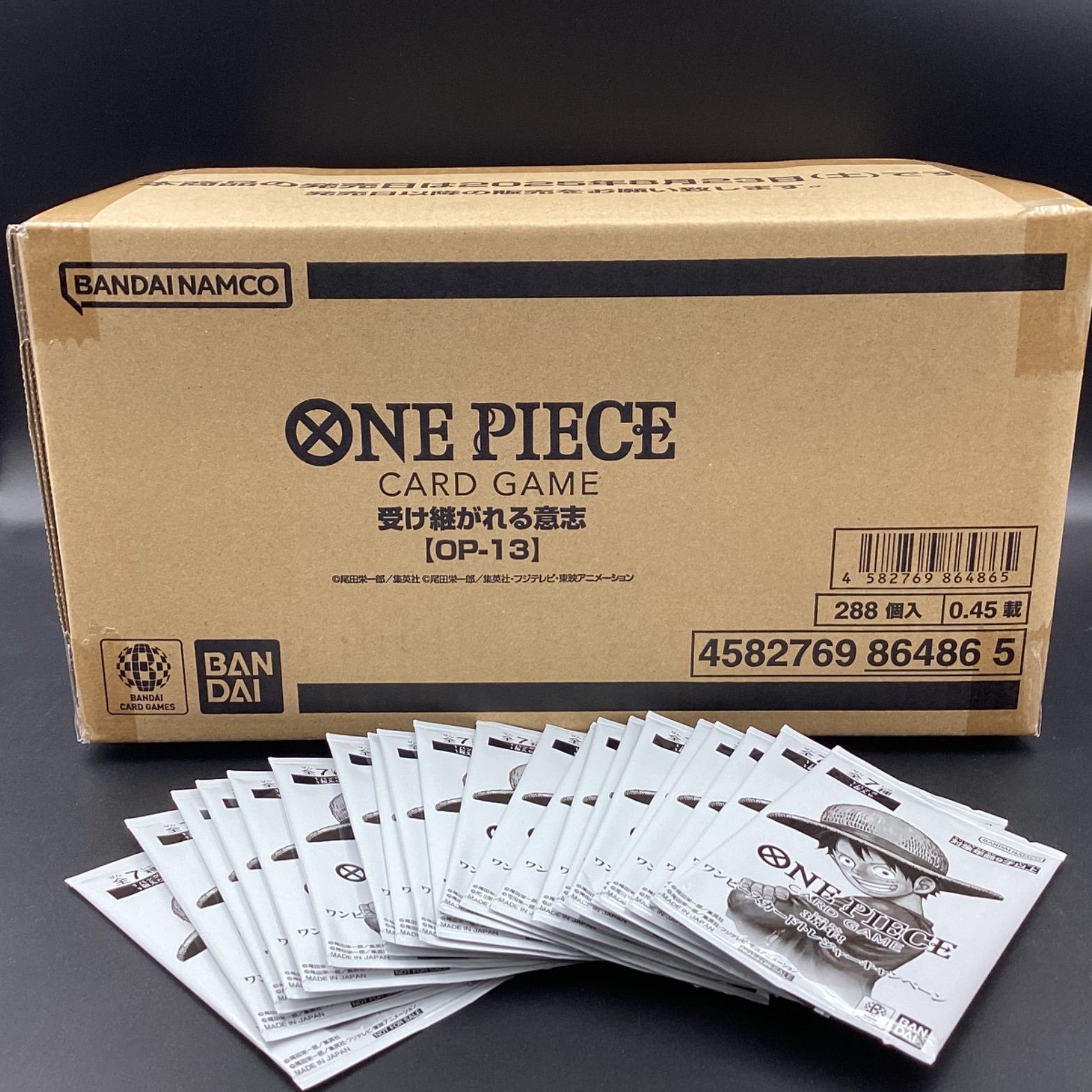受け継がれる意志　1カートン 1カートン】ONE PIECE カードゲーム ブースターパック 受け継が