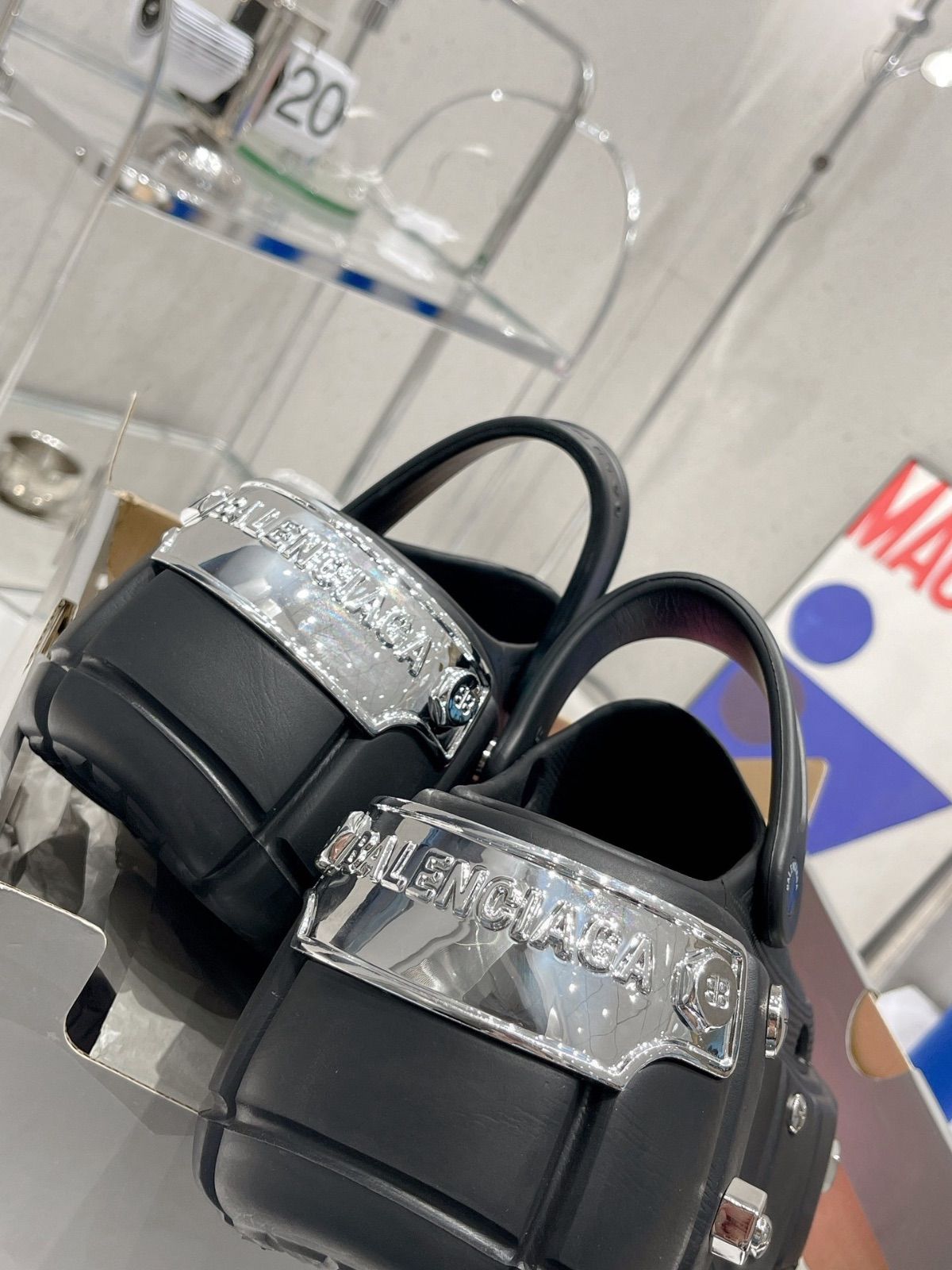 BALENCIAGA x Crocs HardCrocs Sandal カジュアルサンダル 男女兼用