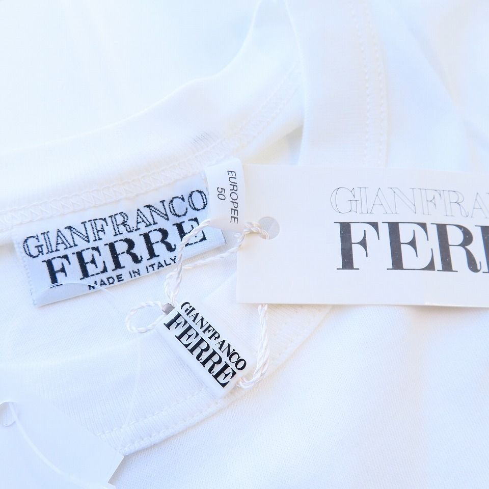 ジャンフランコ フェレ GIANFRANCO FERRE ロゴ 刺繍 Tシャツ 