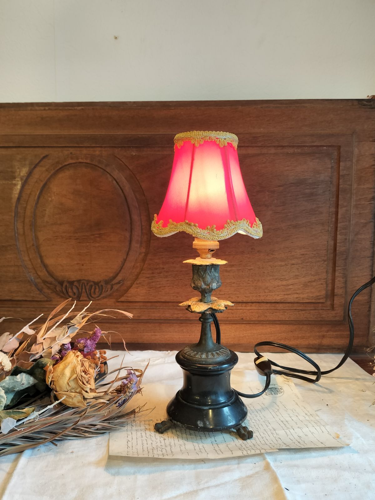 和紙の手作りランプシェード 美濃和紙使用 [ 層 ] 6-2 癒しの一点物