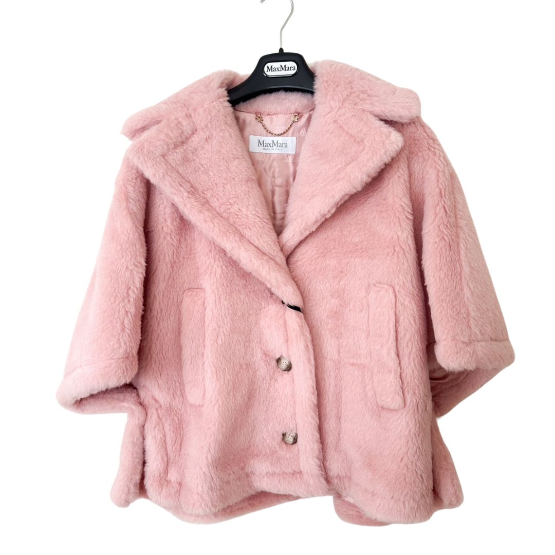 MAX MARA ＞ ALEGGIO テディベア ケープ - メルカリ