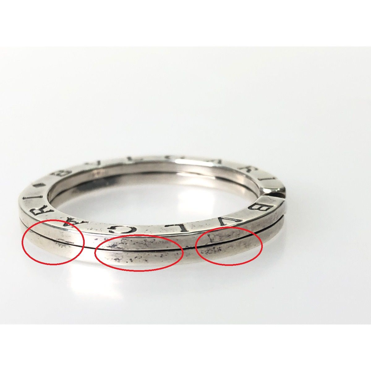 ▽▽BVLGARI ブルガリ B-ZERO1 SILVER925 キーリング - Mercari