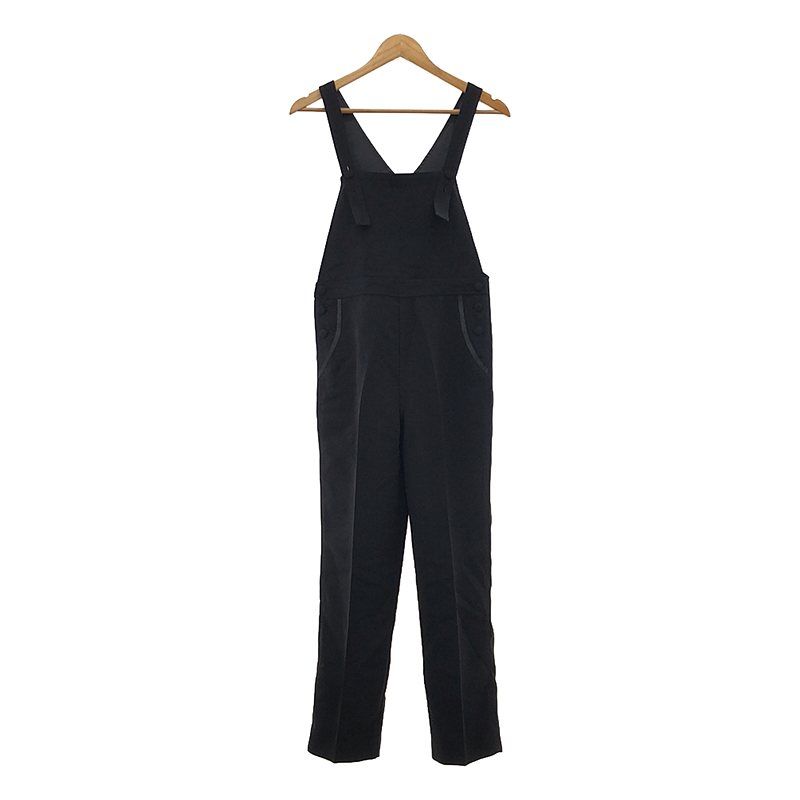 【タグ付き・未使用・完売商品！】JENNE 美シルエットサロペット 黒 Ｌ JENNE / ジェンヌ | 美シルエットサロペット | L | ブラック