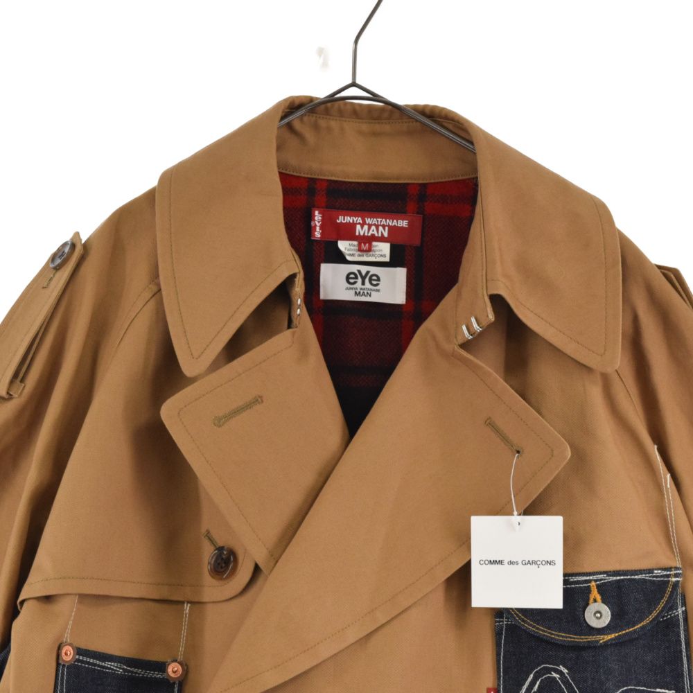 EYE JUNYA WATANABE LEVI'S トレンチコート コム デ ギャルソン】ザ