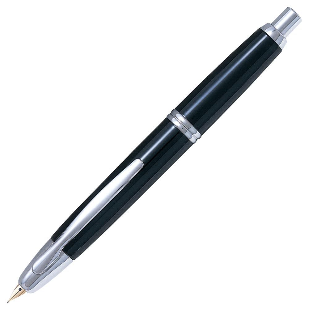 PILOT 万年筆 マンネンヒツ キャップレス B F ブラック FCN1MRBF