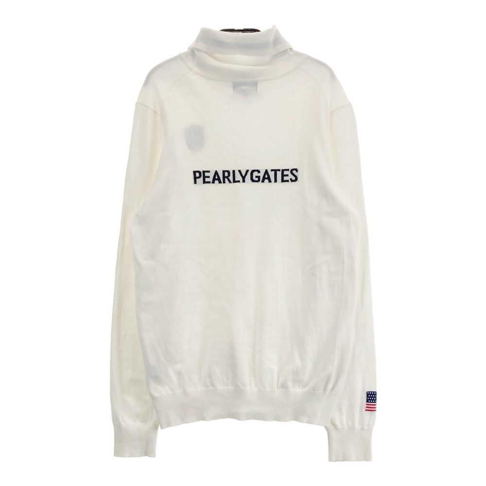 新品 パーリーゲイツ カシミヤタッチ タートルネックニット(5