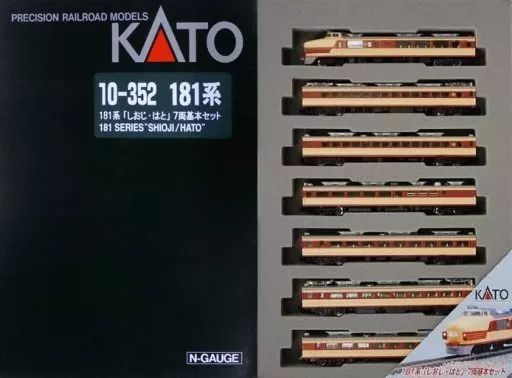 鉄道模型 1|150 181系 しおじ はと 7両基本セット 10-352