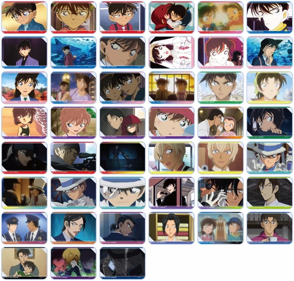 中古】キャラカード 全45種セット 「名探偵コナン 場面写