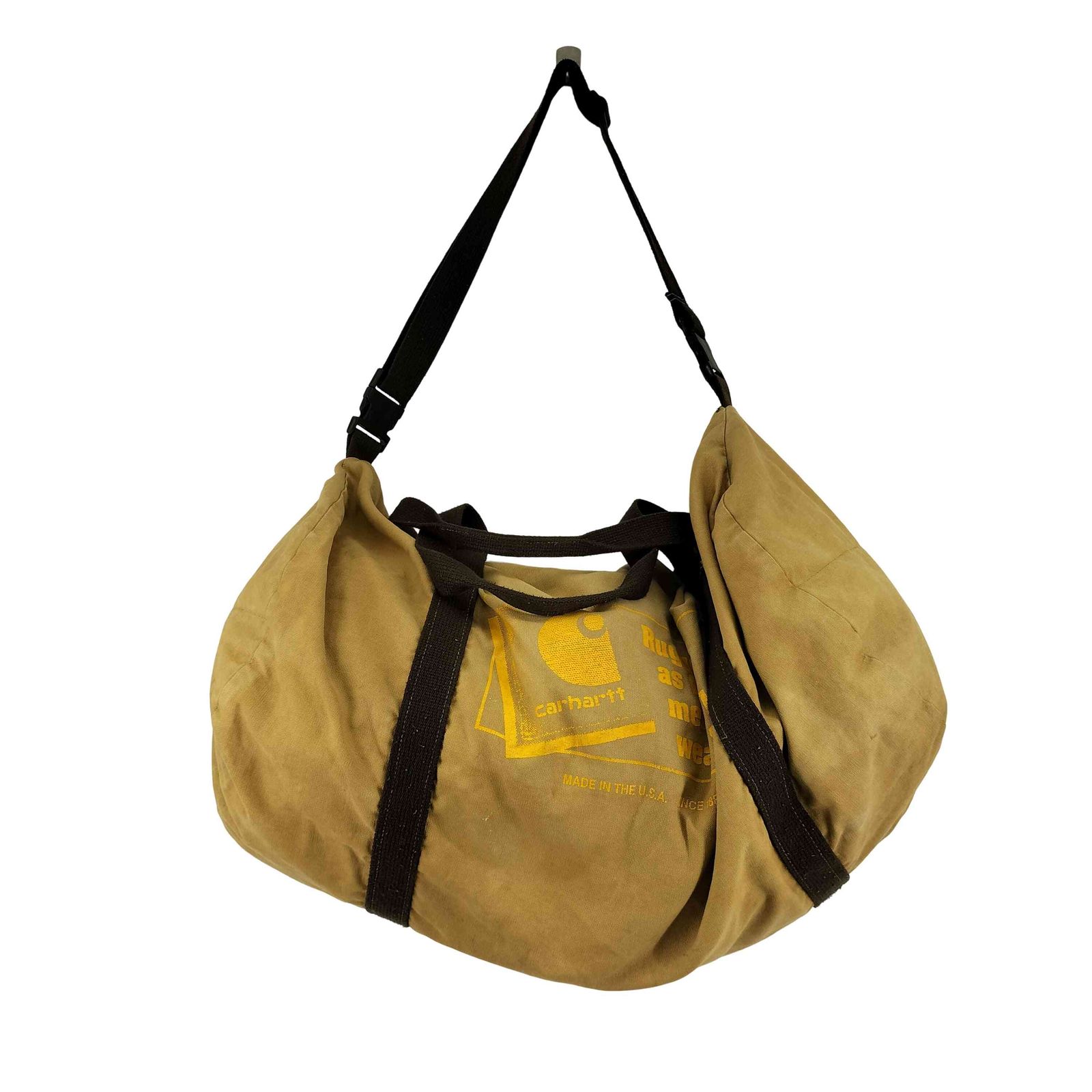 期間限定カーハート Carhartt 90s USA製 キャンバスダッフルバッグ カーハート Carhartt 90s USA製 キャンバスダッフルバッグ