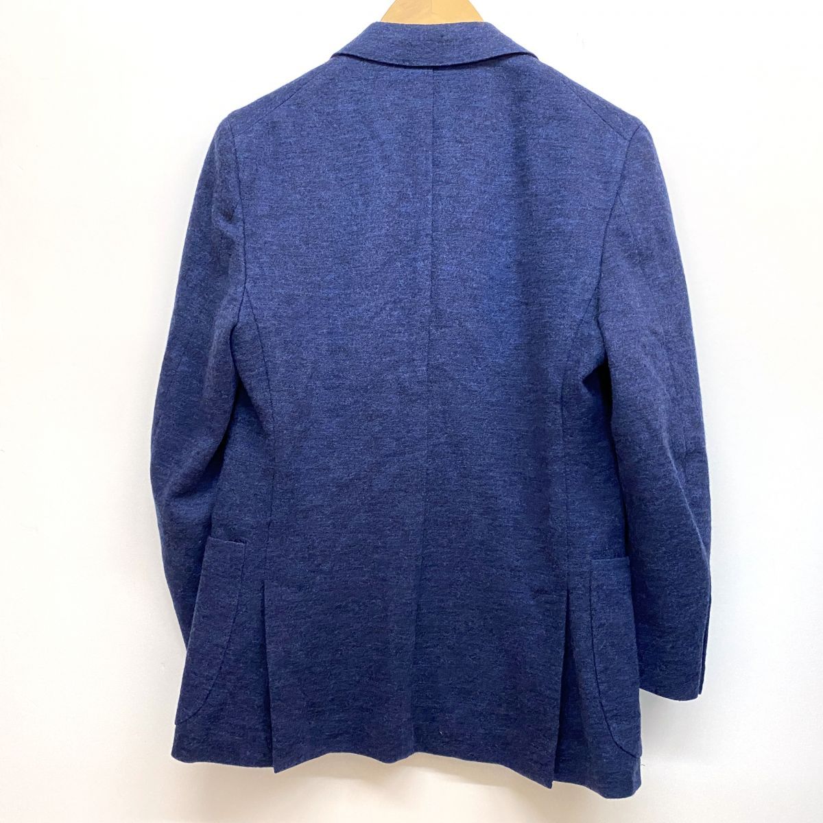 ISAIA イザイヤ テーラードジャケット ウール 毛 ネイビー サイズ44 8R