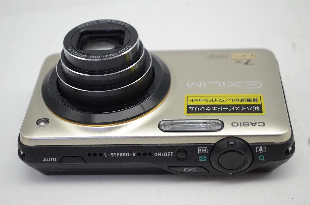 CASIO カシオ EXILIM EX-ZR15 コンパクトデジタルカメラ ゴールド 250917b