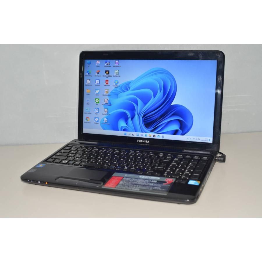 最新Windows11+office 大容量HDD750GB 東芝Dynabook T350/56ABK 高性能core i5/4GB/15.6インチ/無線内蔵/HDMI/ブルーレイ/便利なソフト多数