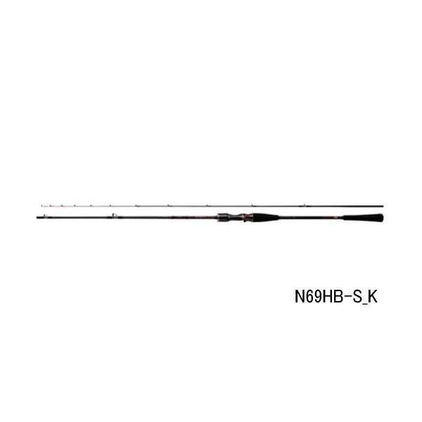 ≪ 24年3月新商品 ≫ ダイワ 紅牙 N69XHB-S K 〔仕舞寸法 108cm〕