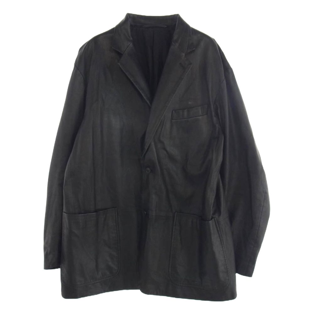 COMOLI コモリ レザー テーラード 2Bジャケット シープスキン 24AW