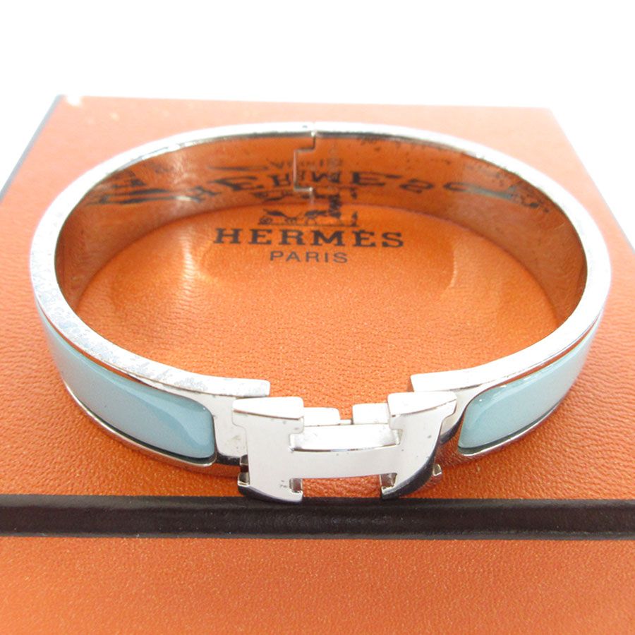エルメス HERMES ブレスレット バングル クリッククラック H - メルカリ
