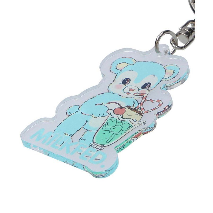 くま ベア キーホルダー ミルクフェド MILKFED BEAR KEY CHAIN 103222054011 ベア― キーチェーン 熊