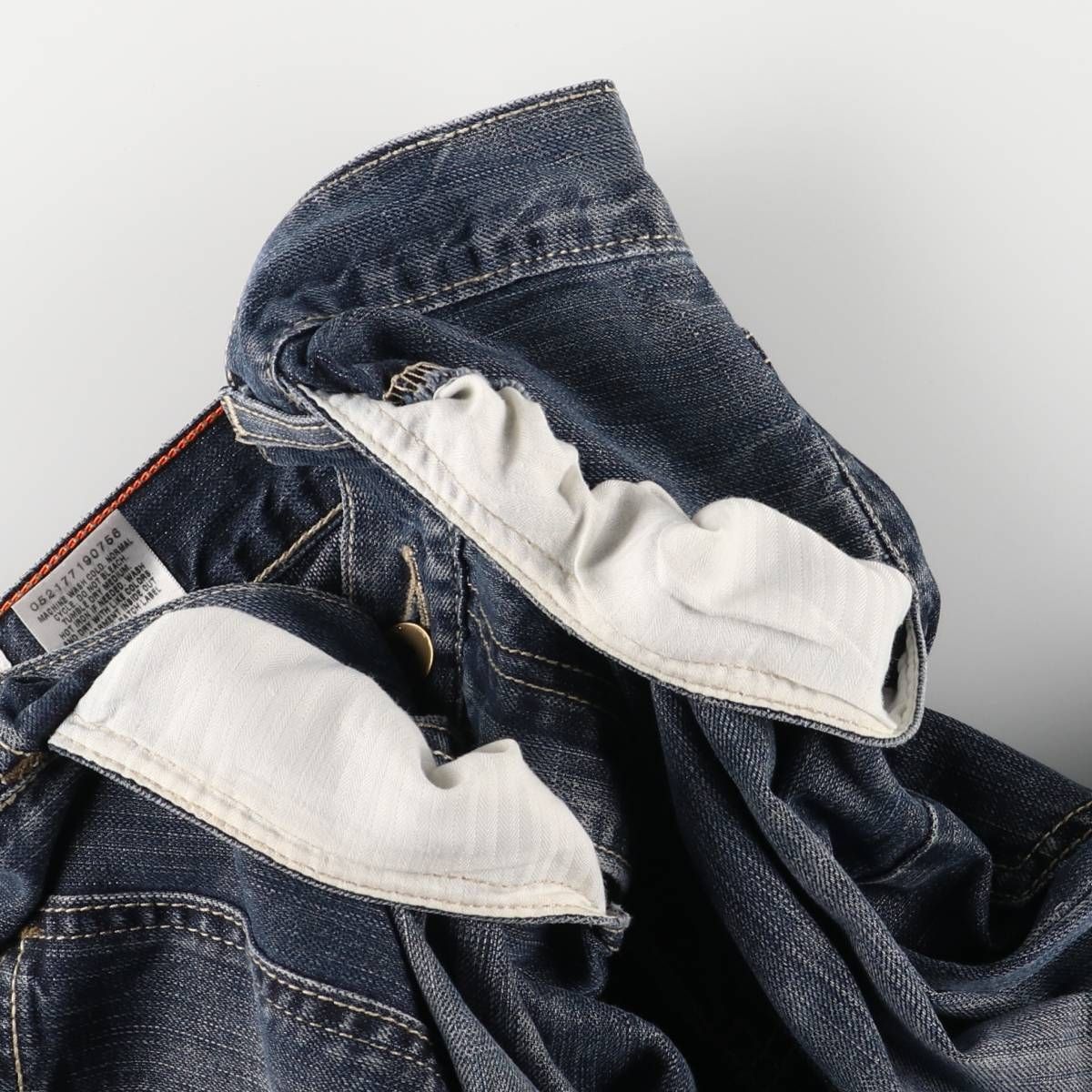 バギー テーパードデニムパンツ