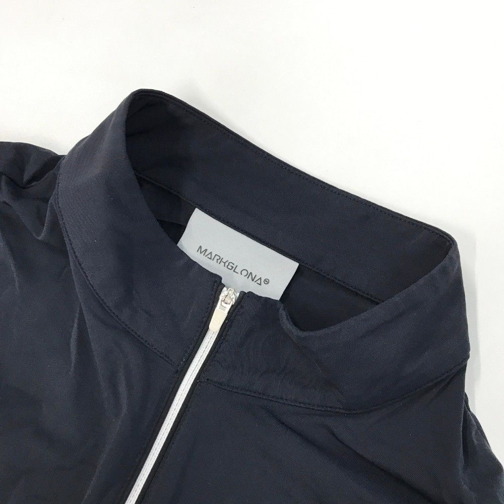サイズ 48 MARK-LONA マークアンドロナ 長袖ハーフジップTシャツ ブラック系 240101428601 ゴルフウェア メンズ ストスト LLC-HASEGAWATOSO_COM