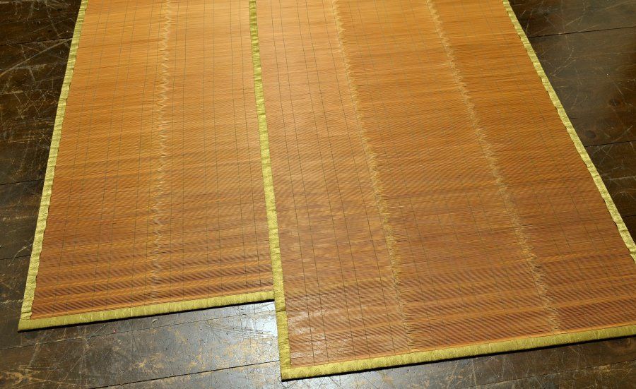 蔵A4057a 御簾 御座敷すだれ 一対 170 × 88 cm OLBAKULTURYOLU_COM