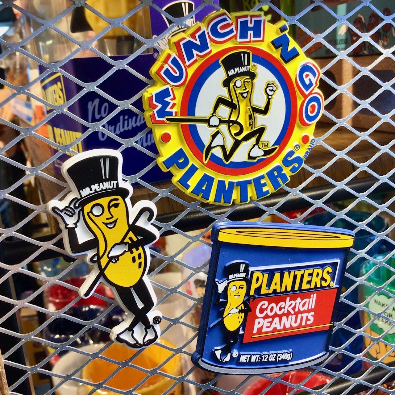 新品 ミスターピーナッツ マグネット アメリカン雑貨 インテリア 小物