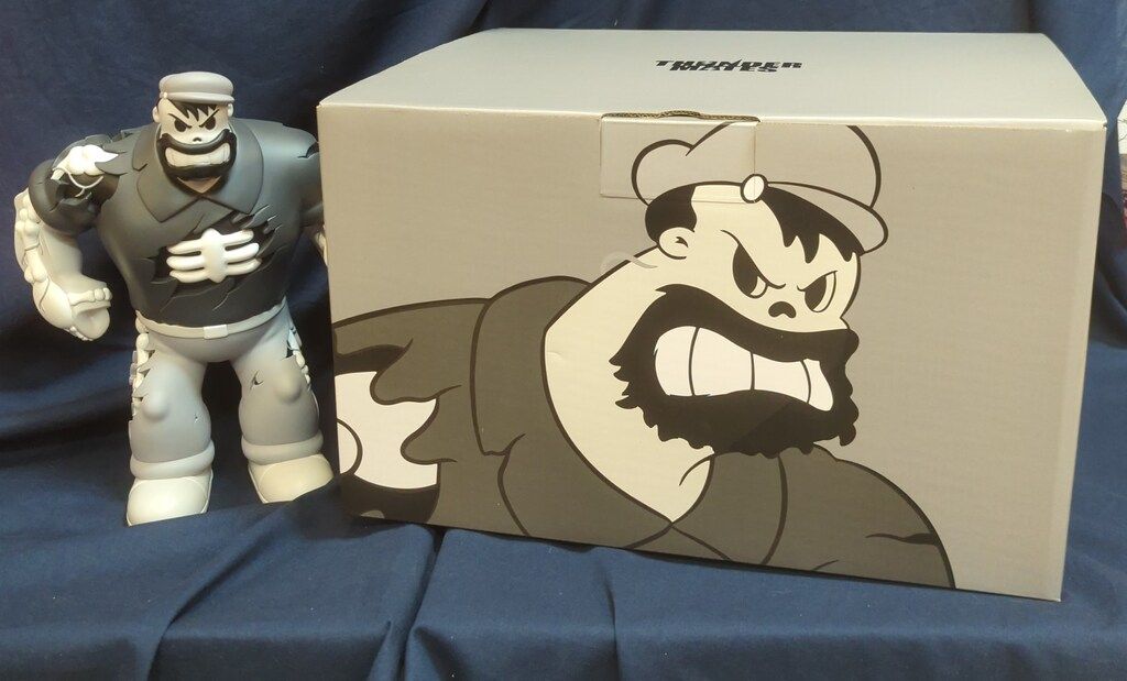 Thunder Mates Popeye Creepy Brutus Mono Version