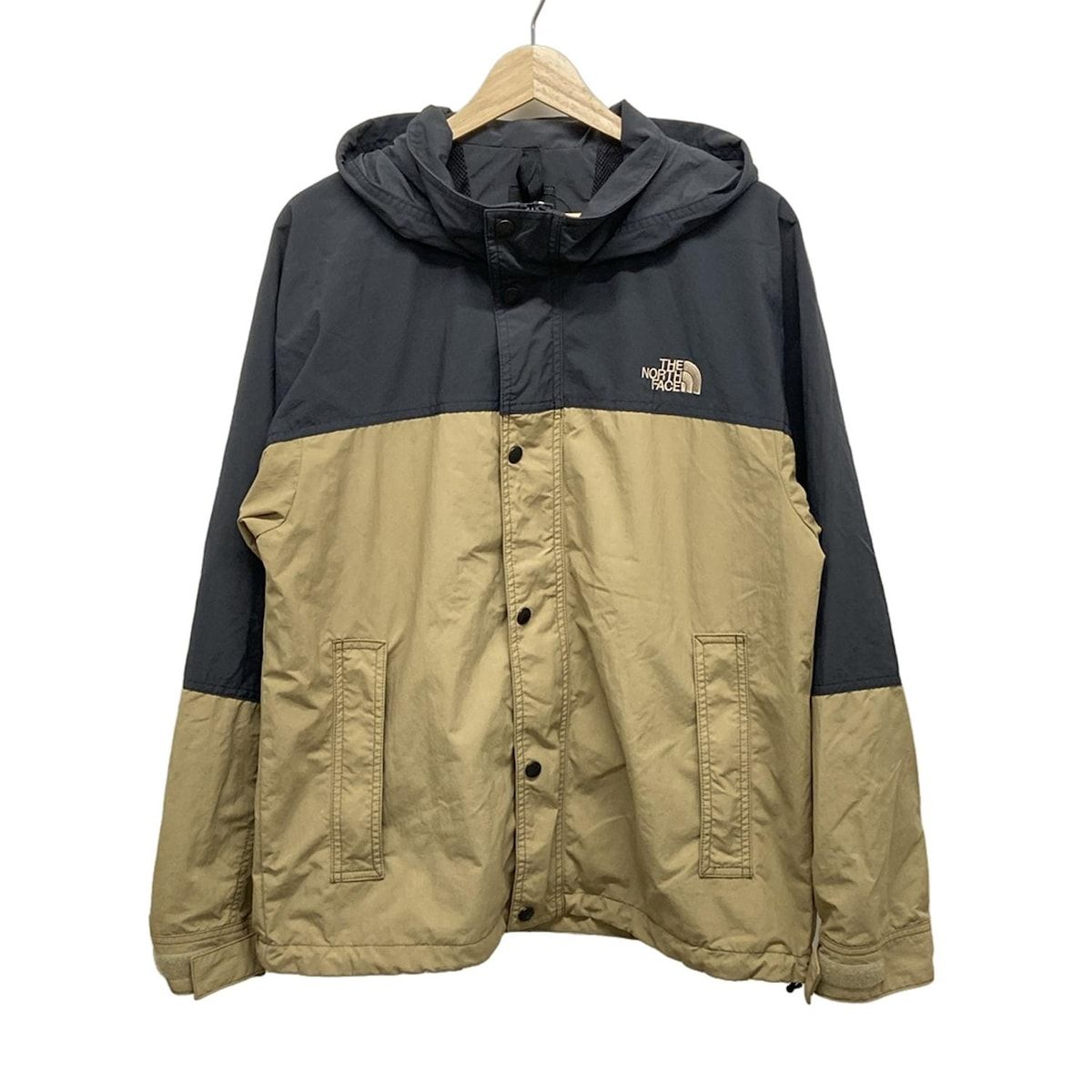 THE NORTH FACE ノースフェイス ブルゾン サイズM メンズ - ベージュ×ダークグレー 長袖|冬