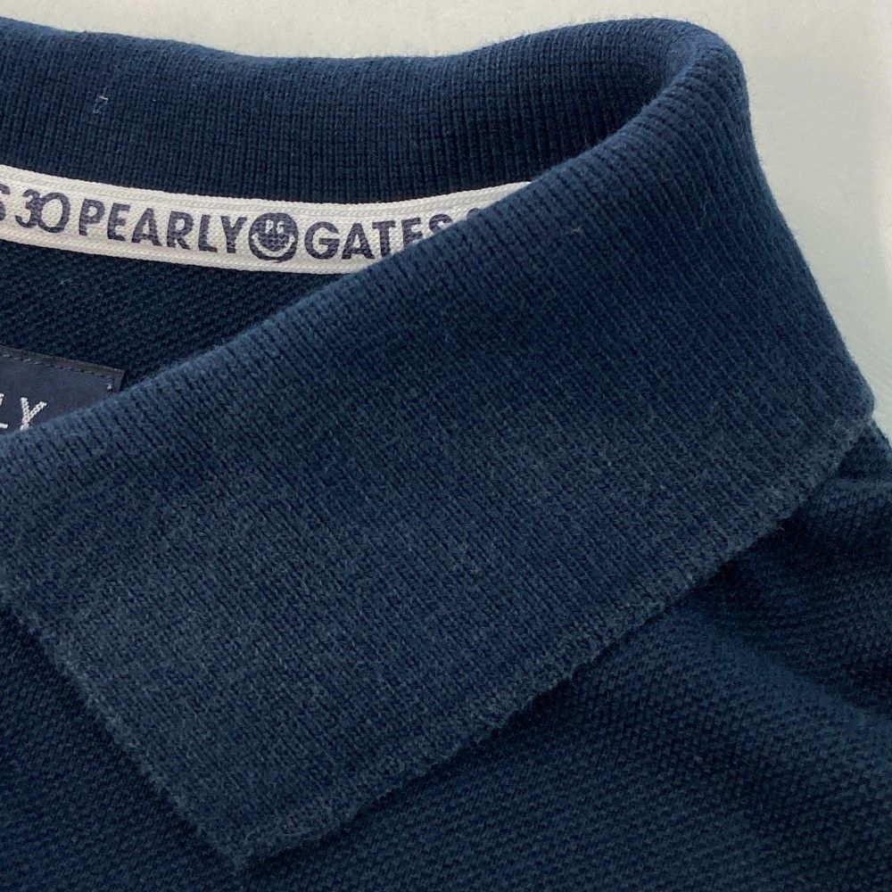 PEARLY GATES パーリーゲイツ　ネイビー　ポロシャツ サイズ４ PEARLY GATES ポロシャツ ネイビー サイズ0