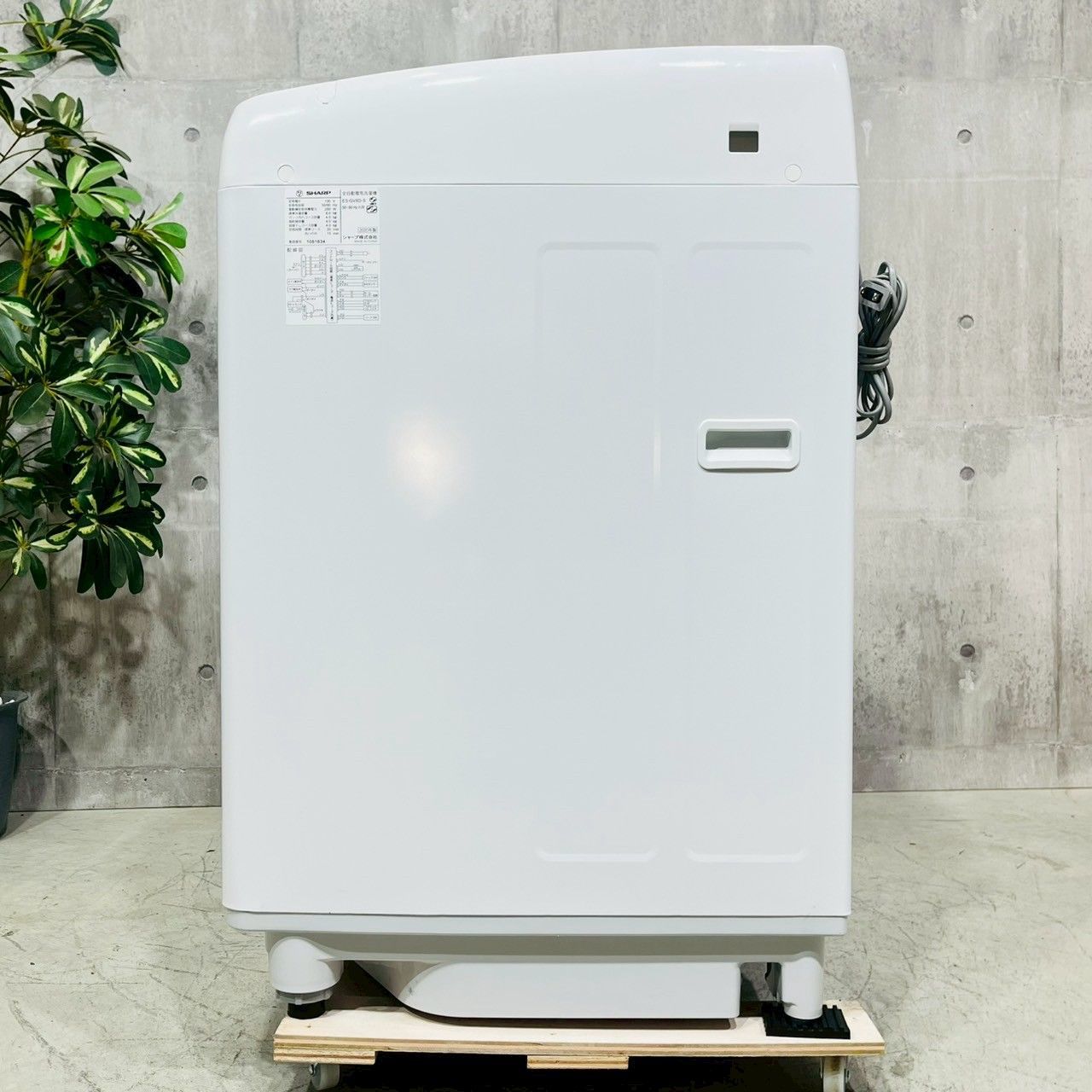 最大90％オフ／FINALセール！ ️SHARP a4196 洗濯機 8.0kg 2020年製 05 ️ 質の高い